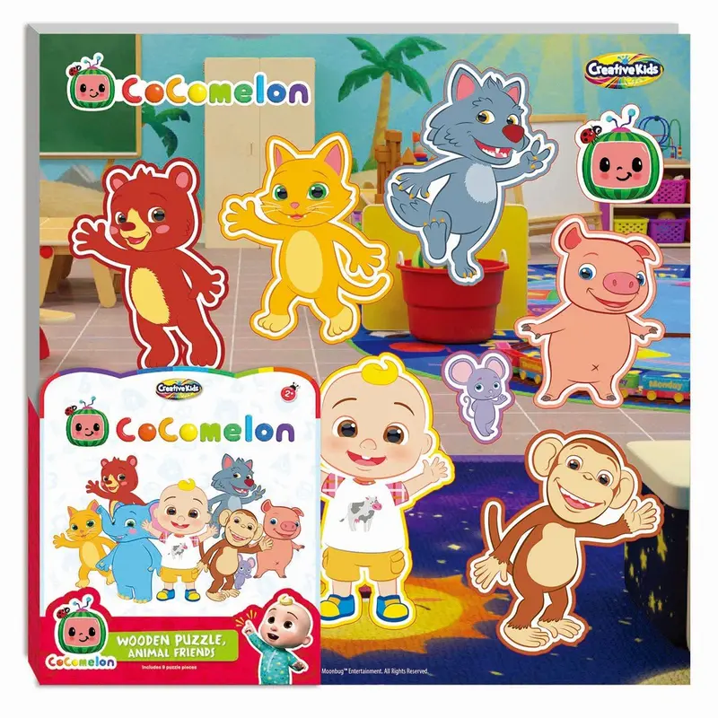 Cocomelon Numbers Chunky Puzzle – Jumbo-Piece Learning Toy For Toddlers 1