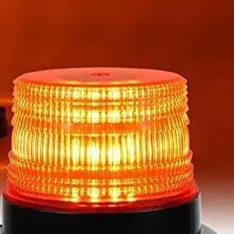 Compact Amber Caution Light – 12–24V Mini Hazard Indicator 1