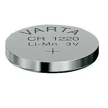 Cr1220 3V Lithium Coin Cell Battery – Stable Voltage Output 1