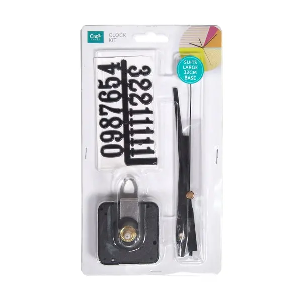 Craftsmart Black Clock-Making Diy Kit 1