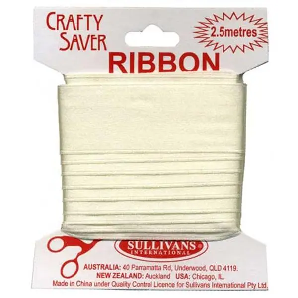 Crafty Saver 25Mm Wide Satin Ribbon – 2.5-Meter Spool 2