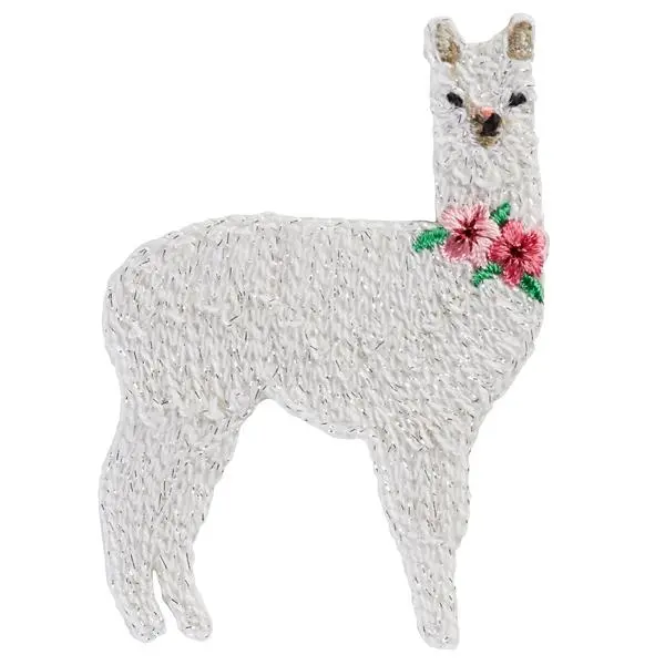 Crochet-Style Llama Applique By Simplicity 1