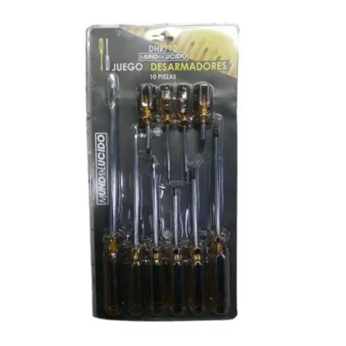 Dhr710 10-Piece Precision Screwdriver Set With Ergonomic Handles 1