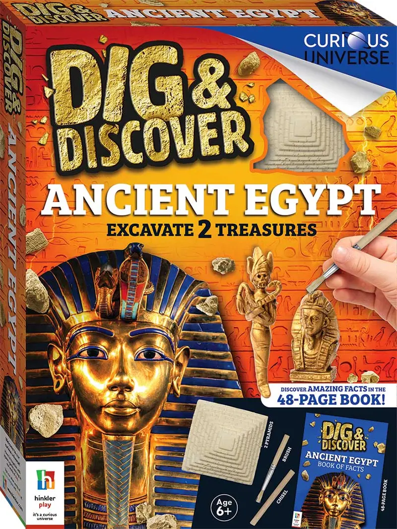 Dig & Discover: Ancient Egypt Archaeology Exploration Kit 1