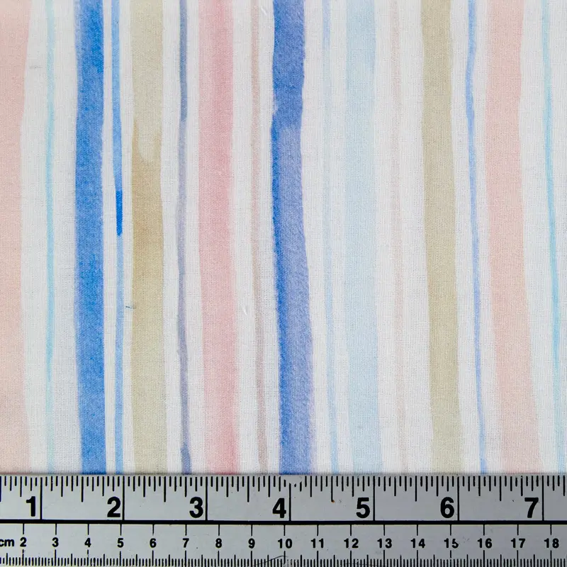 Digitally Printed Quilting Cotton – Abstract Multi-Line Design, 112 Cm Width 1