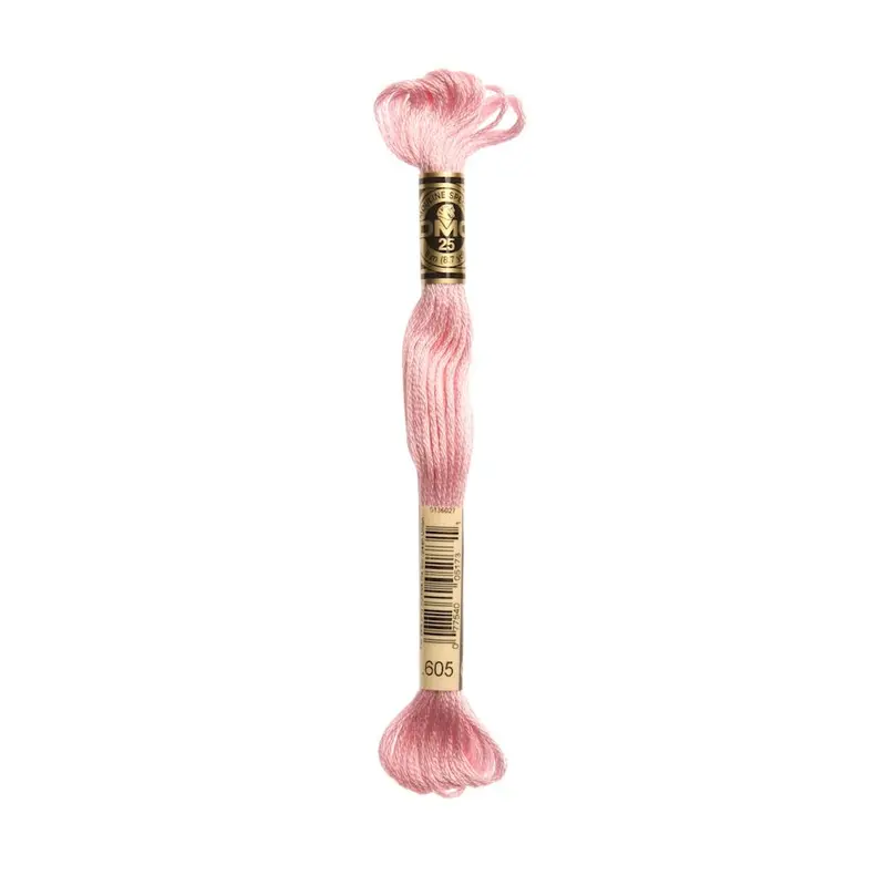 Dmc Stranded Cotton Thread Collection – Colors 600–699 1
