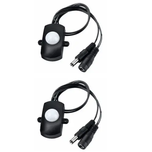 Dual-Unit Pir Motion Sensor Switch – Adjustable 5V–24V Dc Input, 5A Load Capacity 1