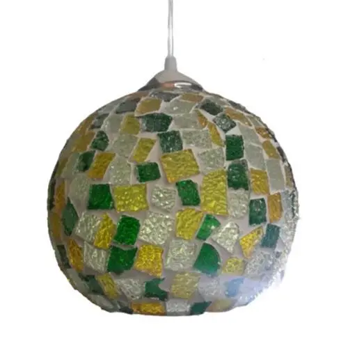 E27 Mosaic Ceiling Light – Frideko Geometric Pendant 1