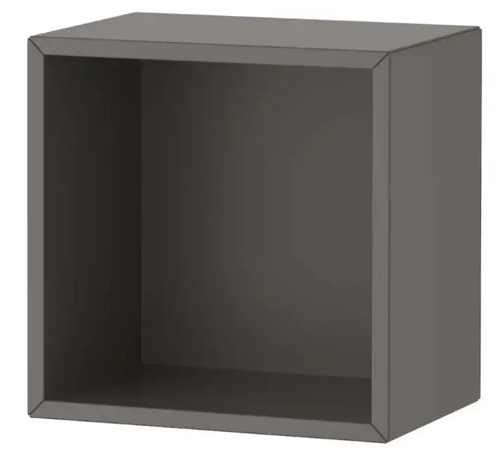 Eket Compact Storage Cabinet – Dark Grey Wall Unit With Door, 35X25X35 Cm 1