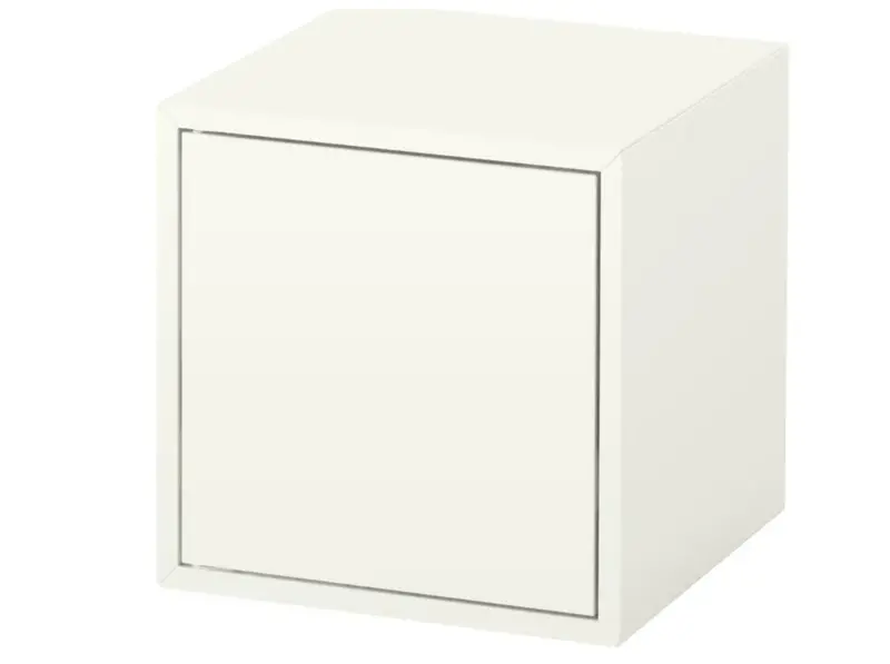 Eket White Cabinet With Integrated Door – 35X35X35 Cm 1