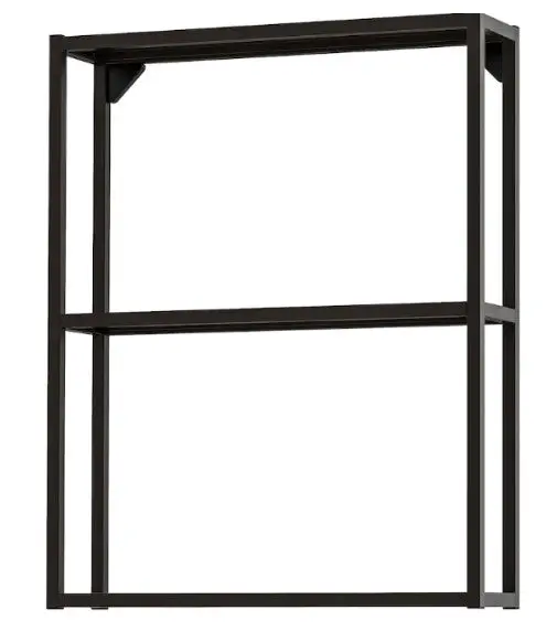 Enhet Anthracite Wall-Mounted Shelf Frame – 60X15X75 Cm 1