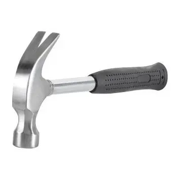 Ergonomic Steel Claw Hammer With Shock-Absorbing Rubber Grip 1