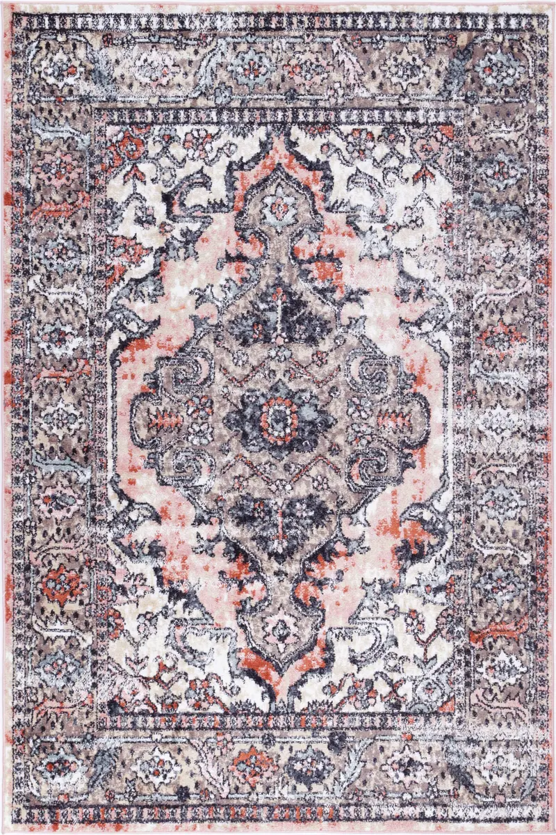 Estate Pensmore Beige Traditional Rug – Timeless Oriental-Inspired Pattern 1