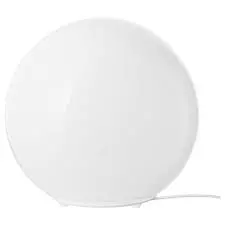 Fado Sleek White Table Lamp – 25 Cm Height 1