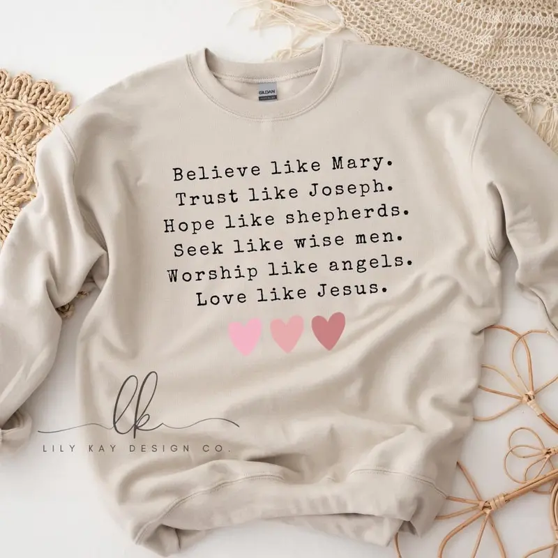 Faith-Inspired Devotional Gift: Believe Like Mary, Love Like Jesus 1