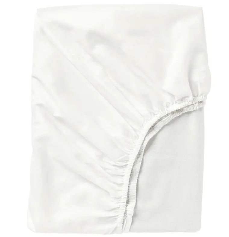 Fargmara White Fitted Sheet – 90X200 Cm 1