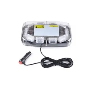 Federal Signal 12–24V 30-Led White Magnetic Roof-Mount Warning Light – Model Yl-153C 1