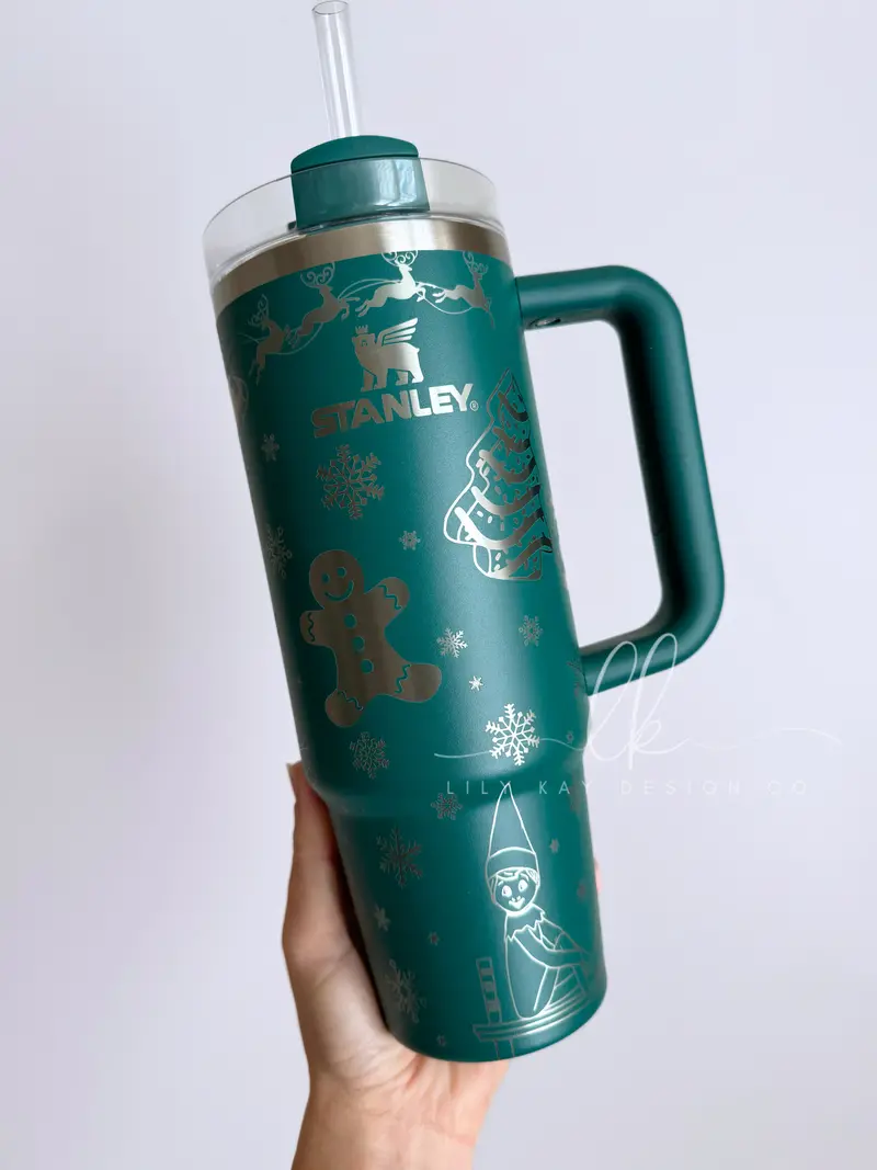 Festive Holiday Stanley Tumbler – Christmas Edition 1