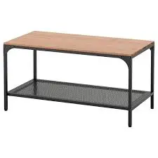 Fjällbo Sleek Black Coffee Table – 90X46 Cm 1