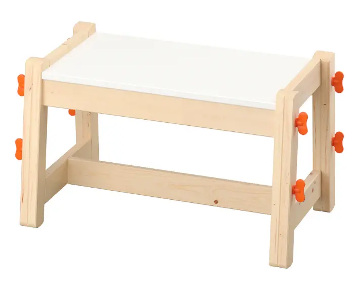 Flisat Height-Adjustable Children’S Bench – Ergonomic Design 1