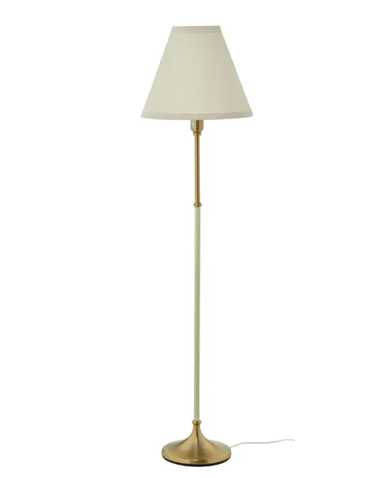 Flyghöjd Adjustable Floor Lamp With Brass-Beige Accents 1