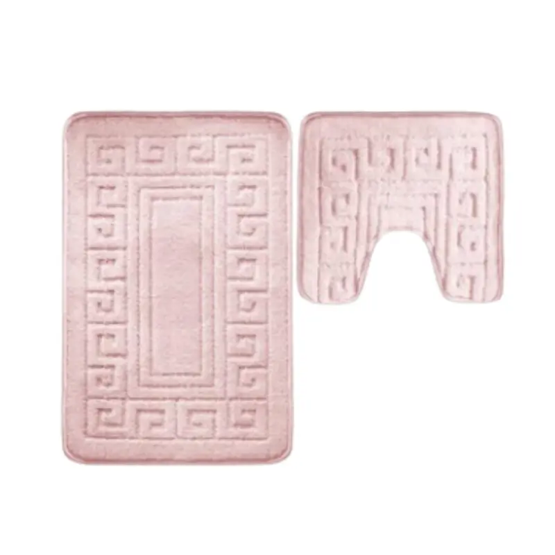 Formr Eden Bath Mat Set – 2-Piece Polypropylene Non-Slip Pair 2