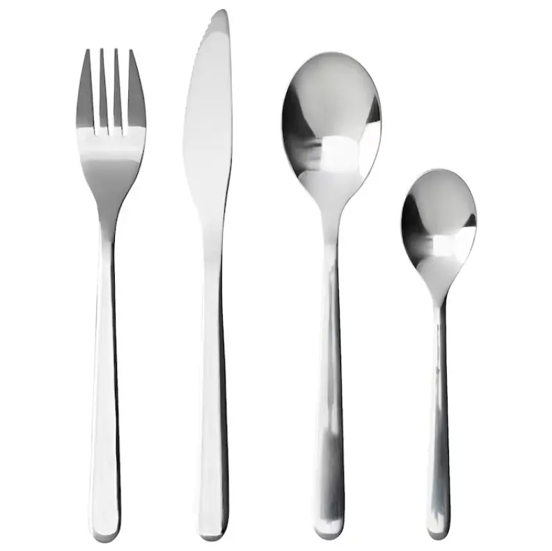 Förnuft Complete 24-Piece Stainless Steel Cutlery Set – Dishwasher Safe 1