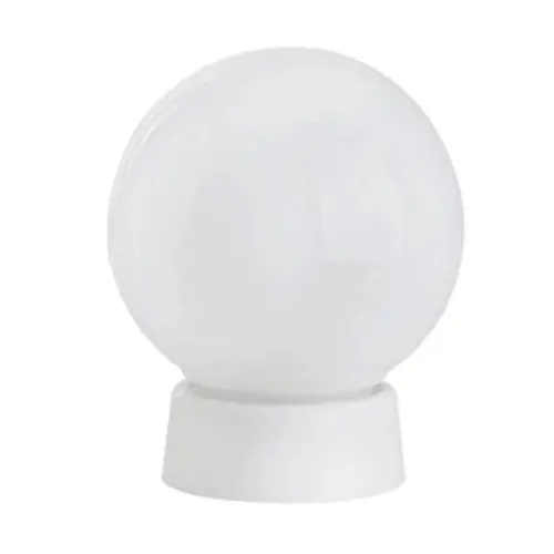 Frosted Glass Gallery Ceiling Bowl & B22 Lamp Base Set 1
