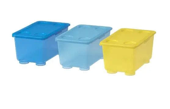 Glis Stackable Storage Box With Lid – Ikea 1