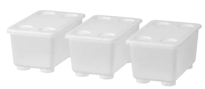 Glis Transparent Storage Box With Lid – 17X10 Cm 1