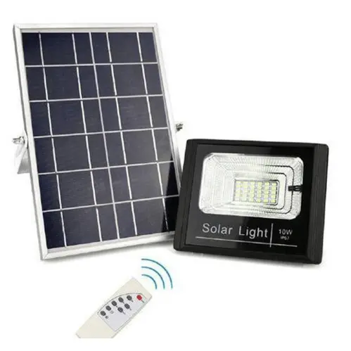 Glite 10W Solar Led Flood Light – Dusk-To-Dawn Operation 1