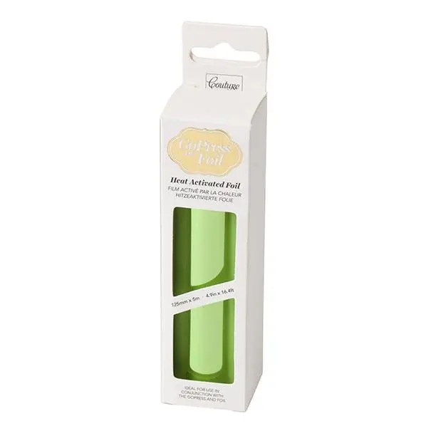 Gopress & Foil Heat-Activated Green Mirror Foil Sheet 1