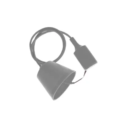 Grey E27 Pendant Light Holder – Ht-Be27 Model 1