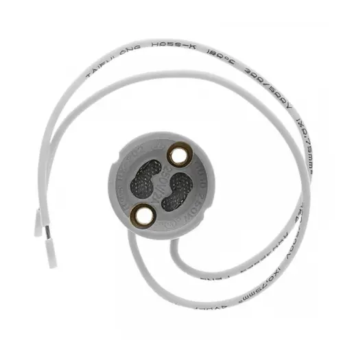 Gu10 Ceramic Downlight Housing – Earth-Free Mounting Base 1