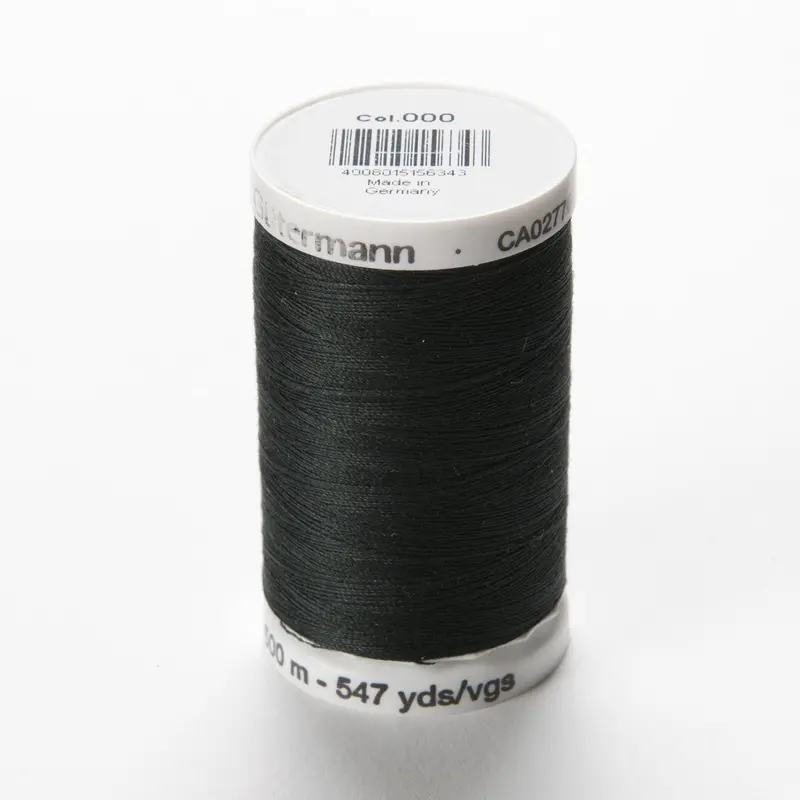Gutermann Heavy-Duty Polyester Thread – 500-Metre Core Spool 1