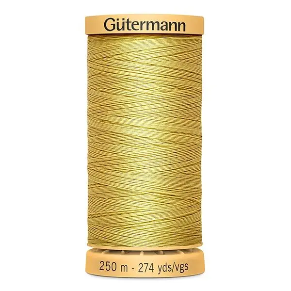 Gütermann Natural Cotton Sewing Thread – 250-Meter Cone 1