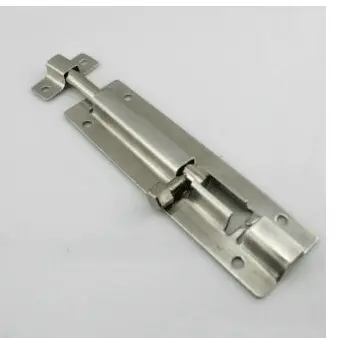Heavy-Duty 4-Inch Steel Door Security Bolt 1