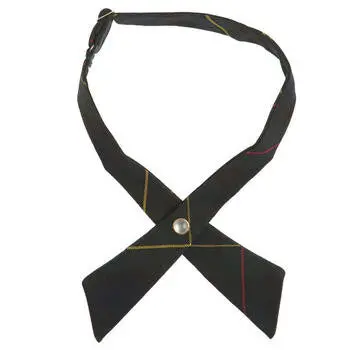 Holy Trinity Girls’ Plaid Cross Tie 4