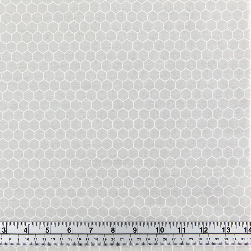 Honeycomb Texture Quilting Fabric – Modern Geometric Cotton, 110Cm 1