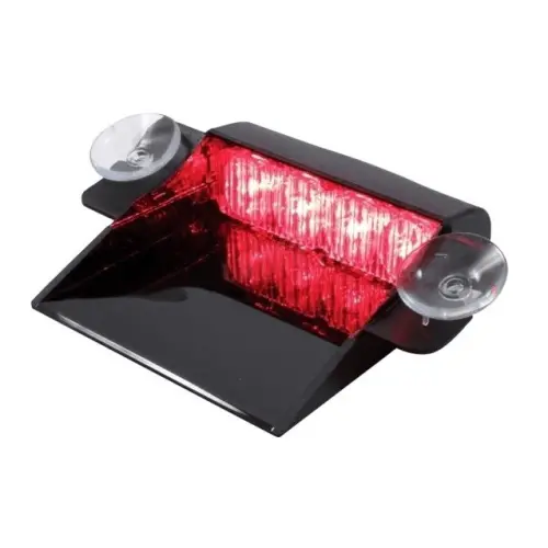 Hs-51055A Red Dashboard Led Light – 12V, 4W, 4-Led Mount 1