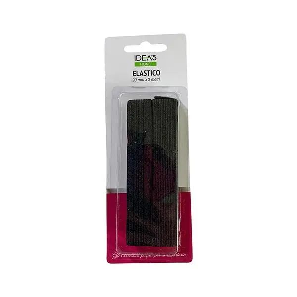 Idea'S Home Black Elastic Band, 20Mm Width × 3M Length 1