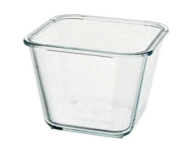 Ikea 365+ Square Glass Food Container With Lid 1