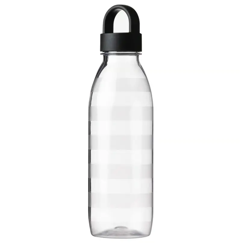 Ikea 365+ Striped Dark Grey Reusable Water Bottle – 0.7 L 1