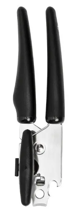 Ikea 365+ Värdefull Manual Can Opener – Ergonomic Black Stainless Steel Tool 1