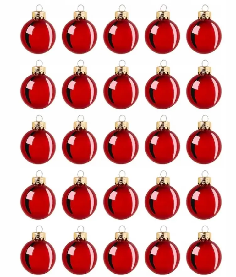 Ikea Vinter 2021 Glass Ornament – Holiday Bauble, 3.5 Cm Diameter 1