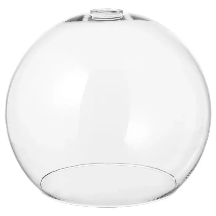 Jakobsbyn Clear Glass Pendant Lamp Shade – 30 Cm Diameter Modern Ceiling Light Cover 1