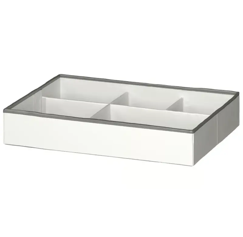 Jättebjörn White & Grey Desk Organizer – 50X35X9 Cm 1