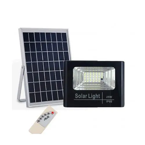 Jortan T-25W 25W Solar Flood Light – Robust Outdoor Security Lighting 1