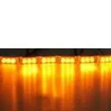 Km3 Amber Flashing Grill Light – Dual-Module, 2X6 Led (12–24V) 1