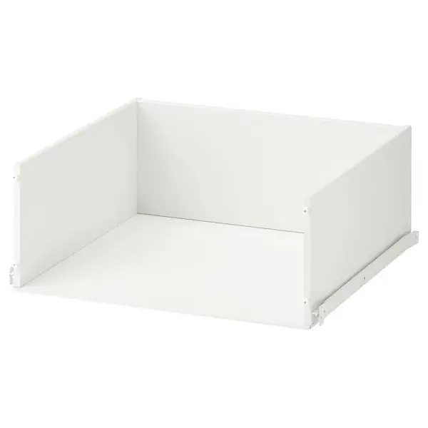 Konstruera Frontless Drawer Unit In White, 30X60 Cm 1